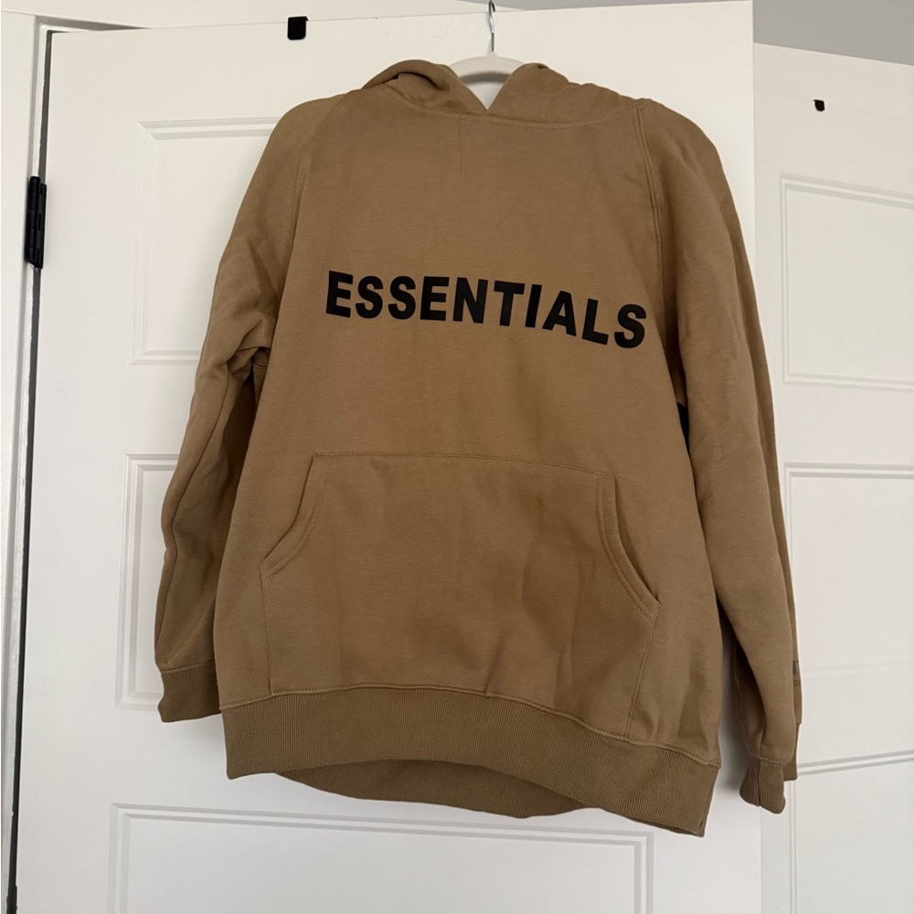 ESSENTIALS Tan Hoodie